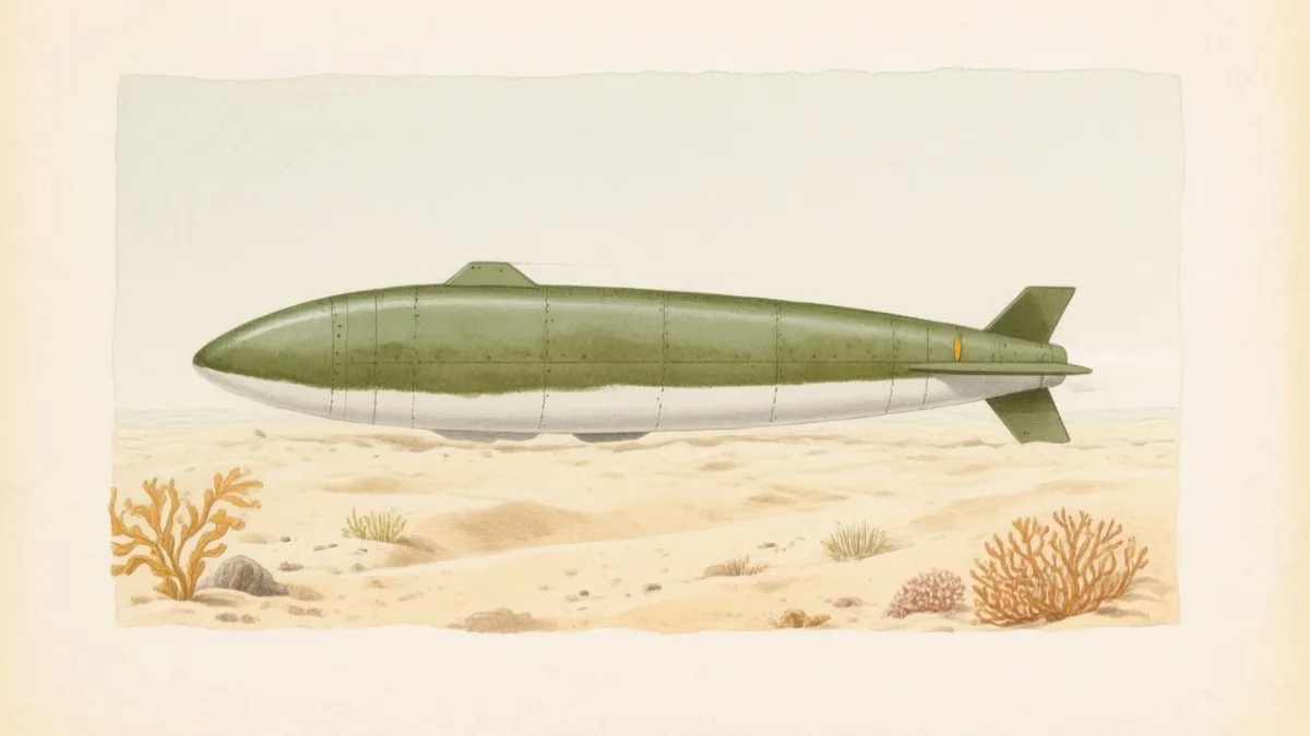 Ilustración naturalista de raya eléctrica torpedo en fondo arenoso