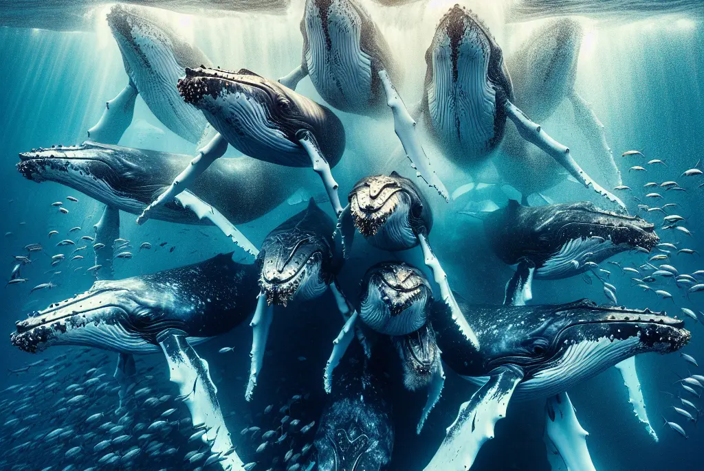 ¿Qué comen las ballenas jorobadas?