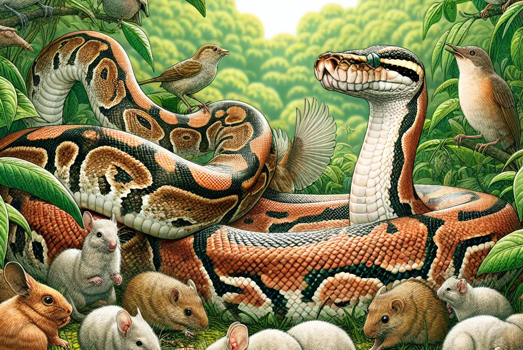 ¿Qué comen las pitones bola?