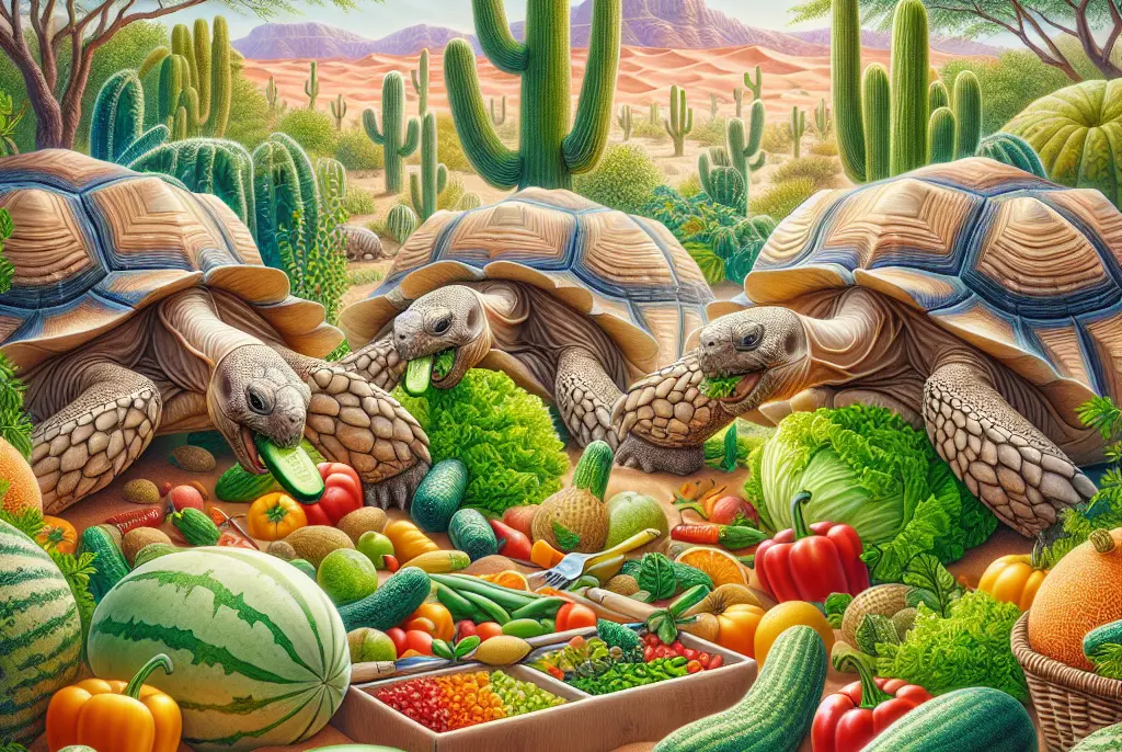 ¿Qué comen las tortugas sulcata?