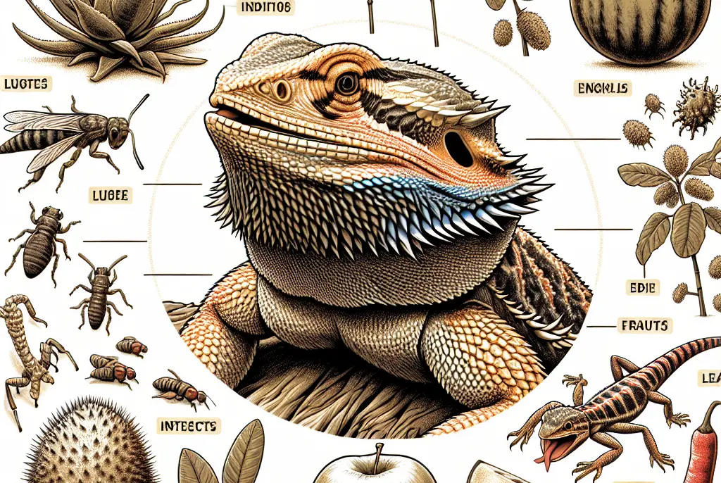 ¿Qué comen los dragones barbudos?