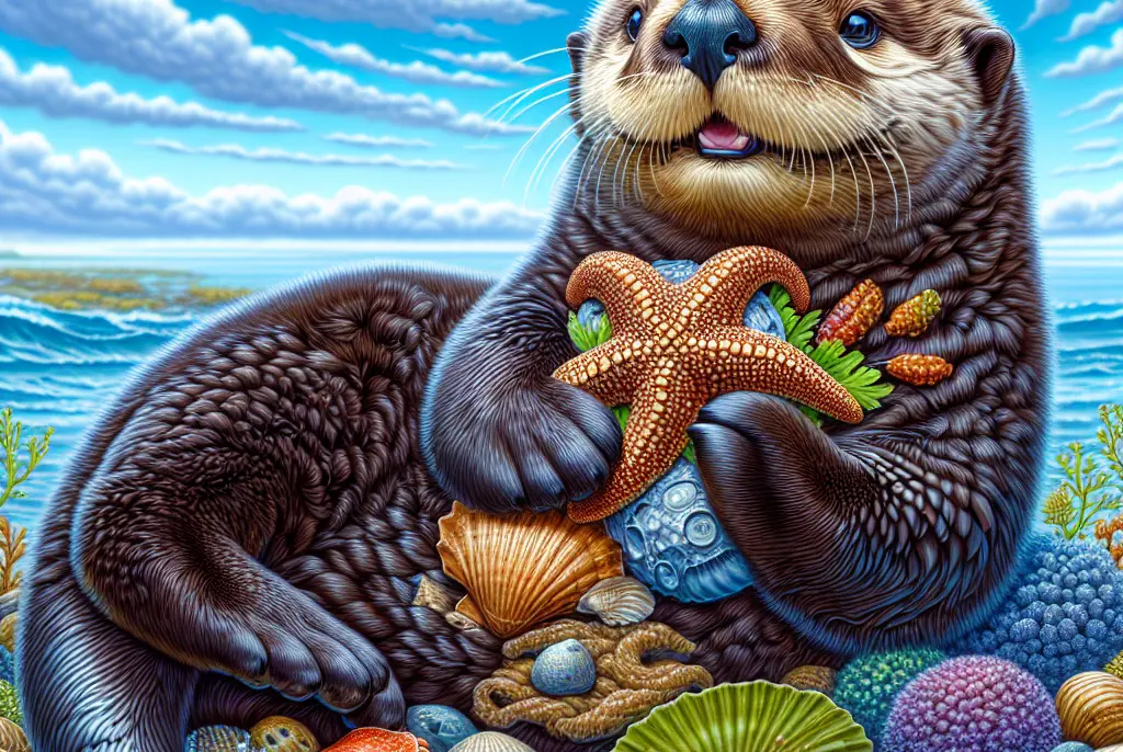 ¿Qué comen las nutrias marinas?