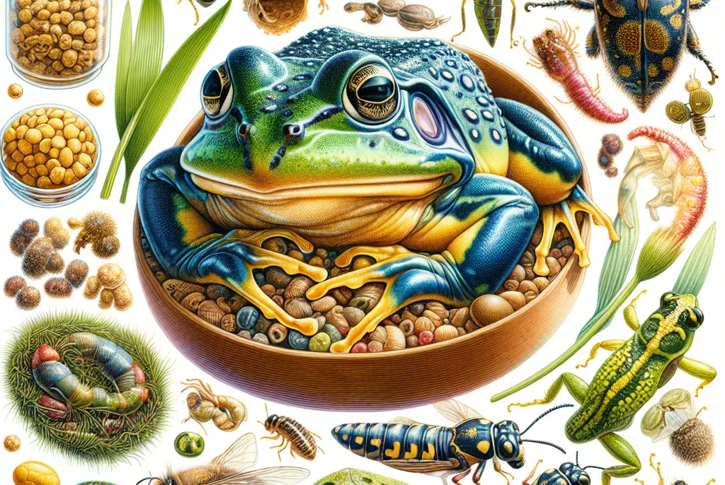 ¿Qué comen las ranas Pacman?