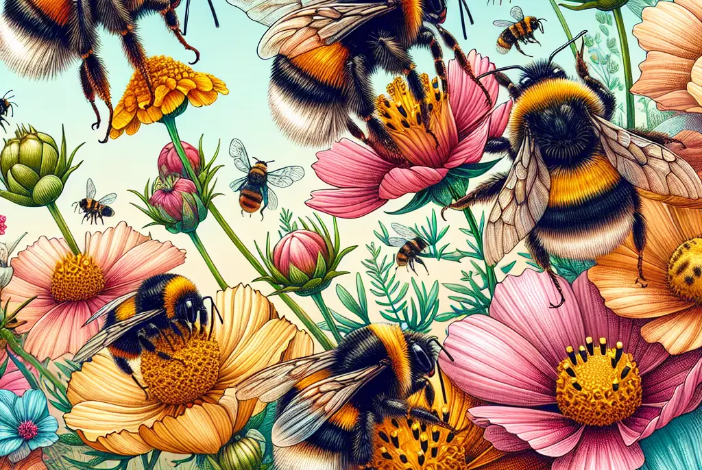 ¿Qué comen los abejorros?