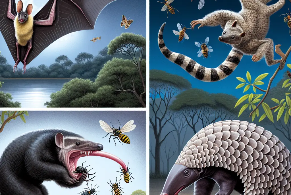 ¿Qué comen los animales insectívoros?