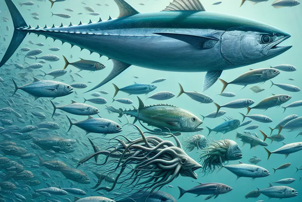 ¿Qué comen los atunes?