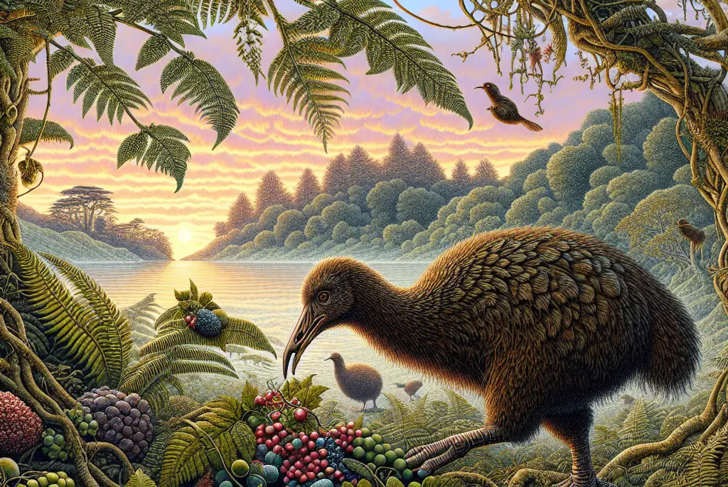 ¿Qué comían los moas?