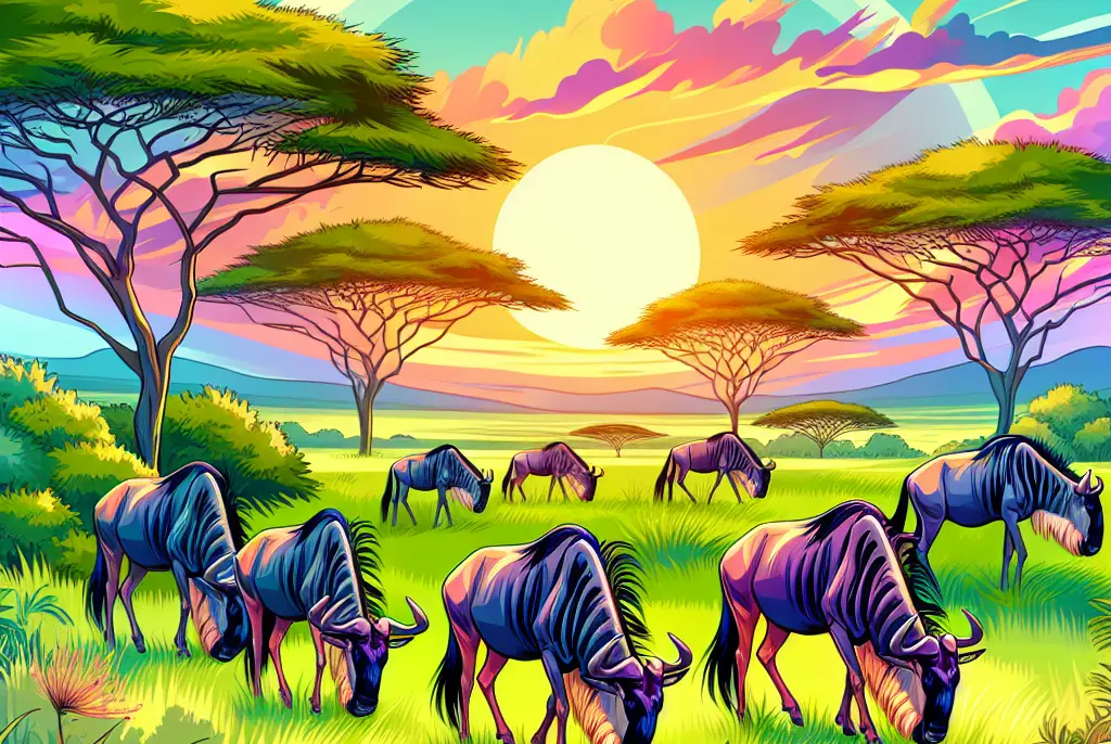 ¿Qué comen los ñus?