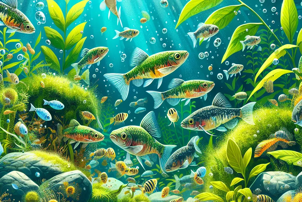 ¿Qué comen los peces molly?