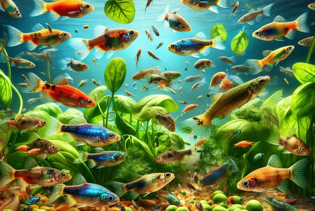 ¿Qué comen los peces platy?