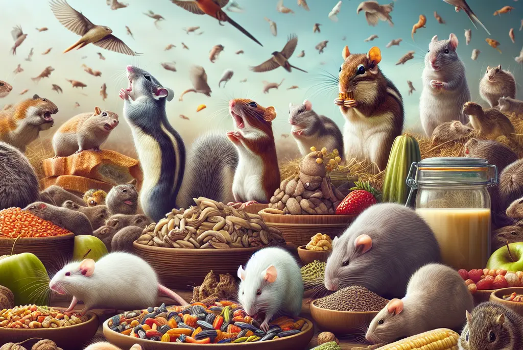 ¿Qué comen los roedores?