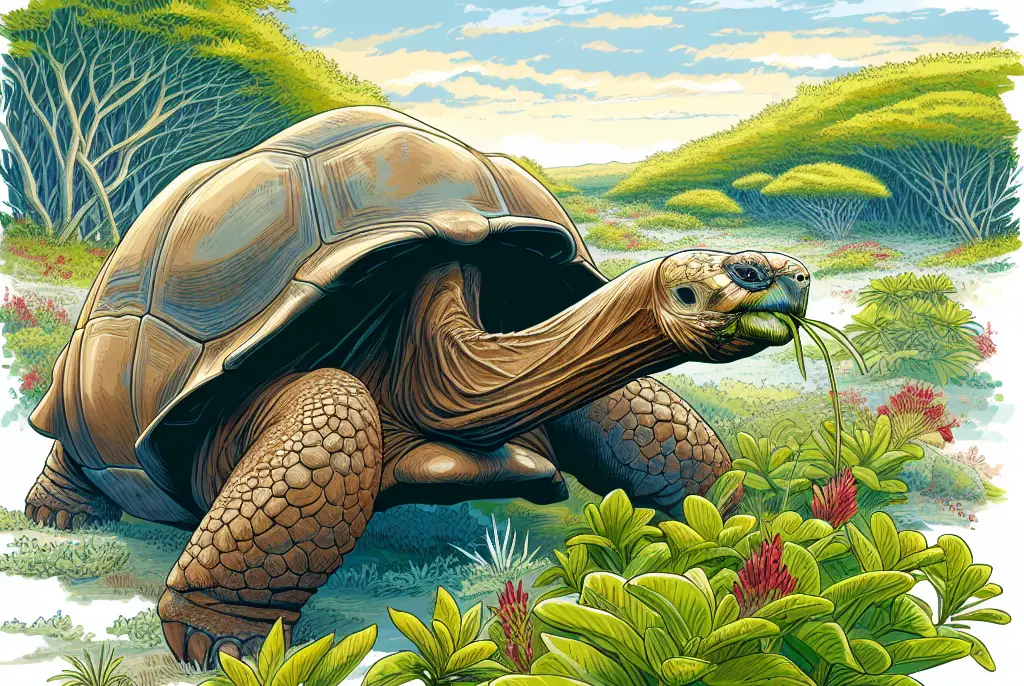 ¿Qué comen las tortugas Galápagos?